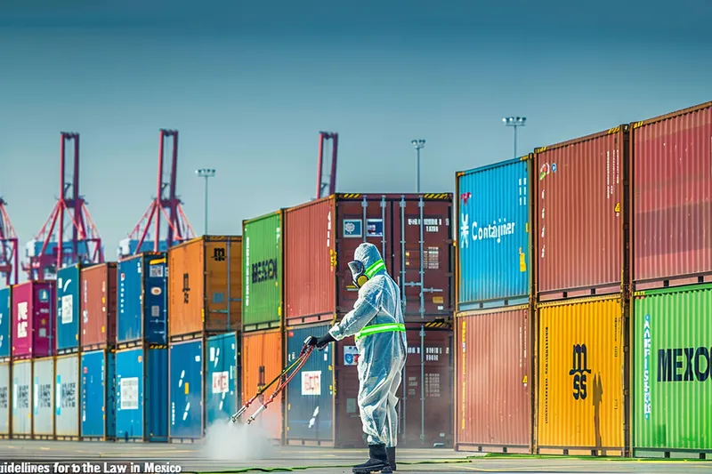 Directrices para la Fumigacion de Contenedores de Transporte Segun la Ley