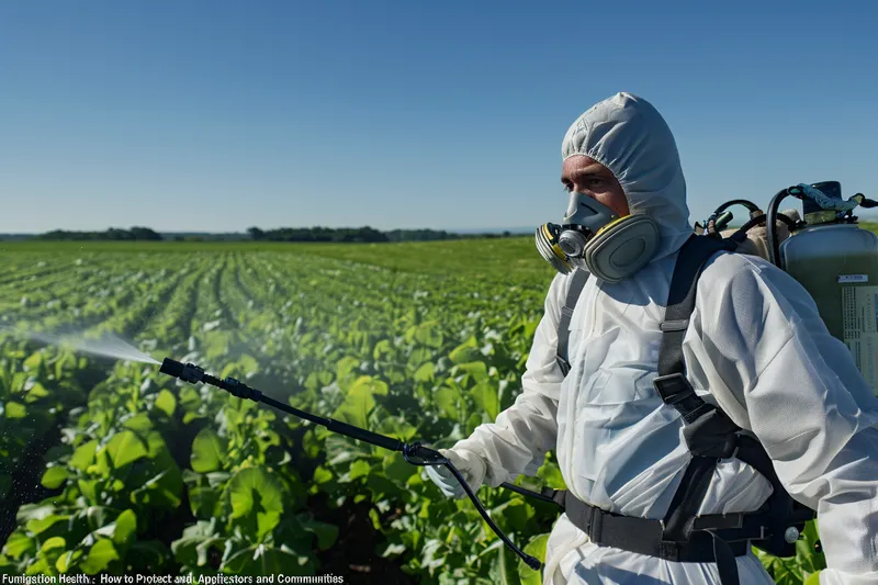 Fumigacion y Salud Publica Medidas de Seguridad para Aplicadores y Comunidades